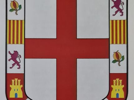 Representación de escudo de armas de Almería